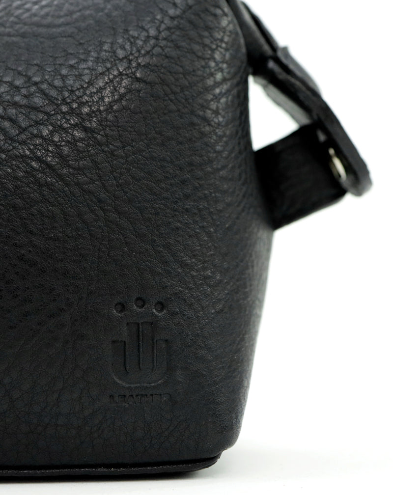 E. Leather Tech Bag