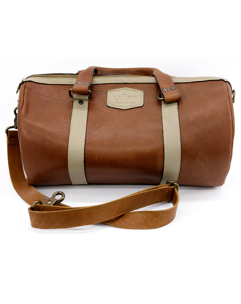 S. LUUM Leather Gym Bag