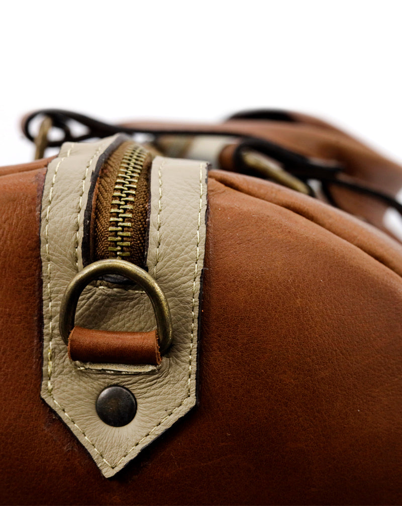 S. LUUM Leather Gym Bag