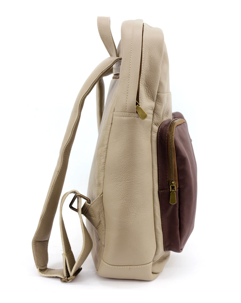 T. LUUM Heavy Duty Genuine Leather Backpack