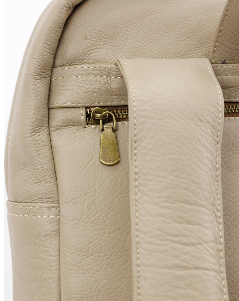 T. LUUM Heavy Duty Genuine Leather Backpack