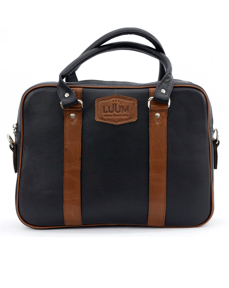 T. LUUM Premium Genuine Leather Briefcase