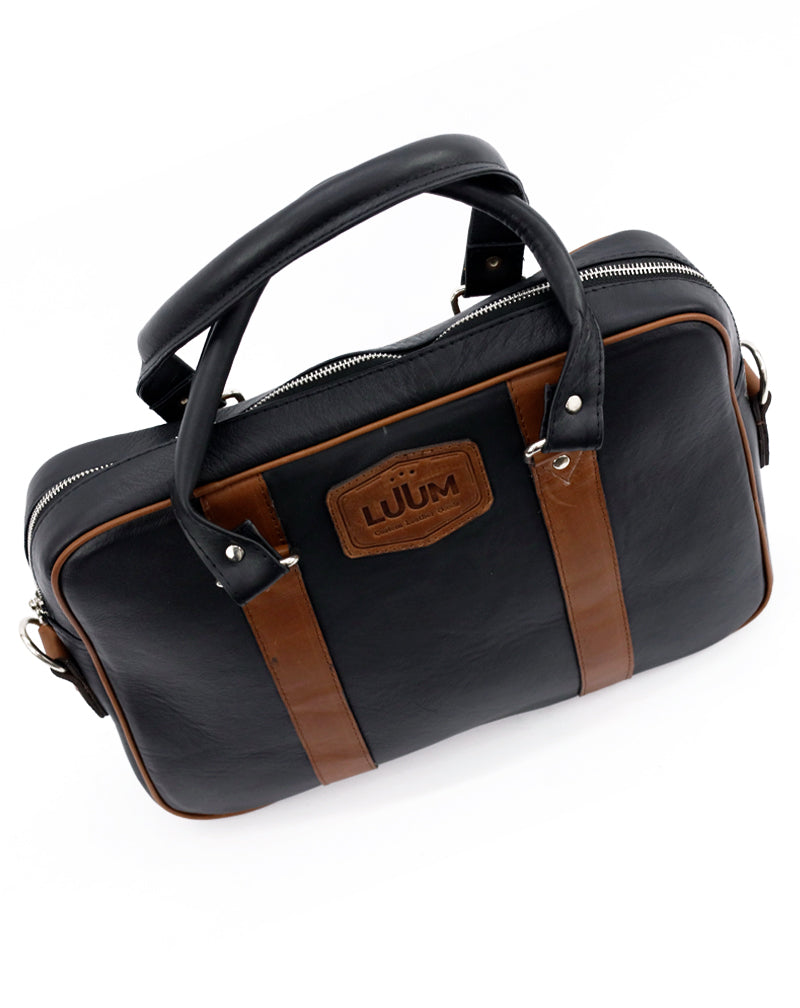T. LUUM Premium Genuine Leather Briefcase