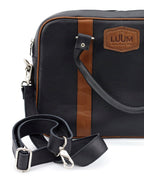 T. LUUM Premium Genuine Leather Briefcase