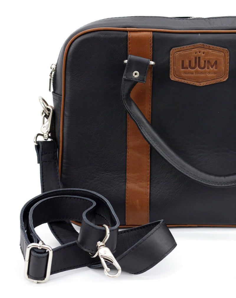 T. LUUM Premium Genuine Leather Briefcase