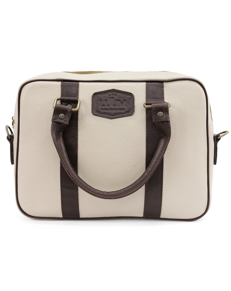 T. LUUM Premium Genuine Leather Briefcase